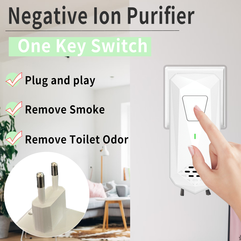 Home Office Alternative - Luchtionisatoren voor thuis Negatieve ionengenerator Stille