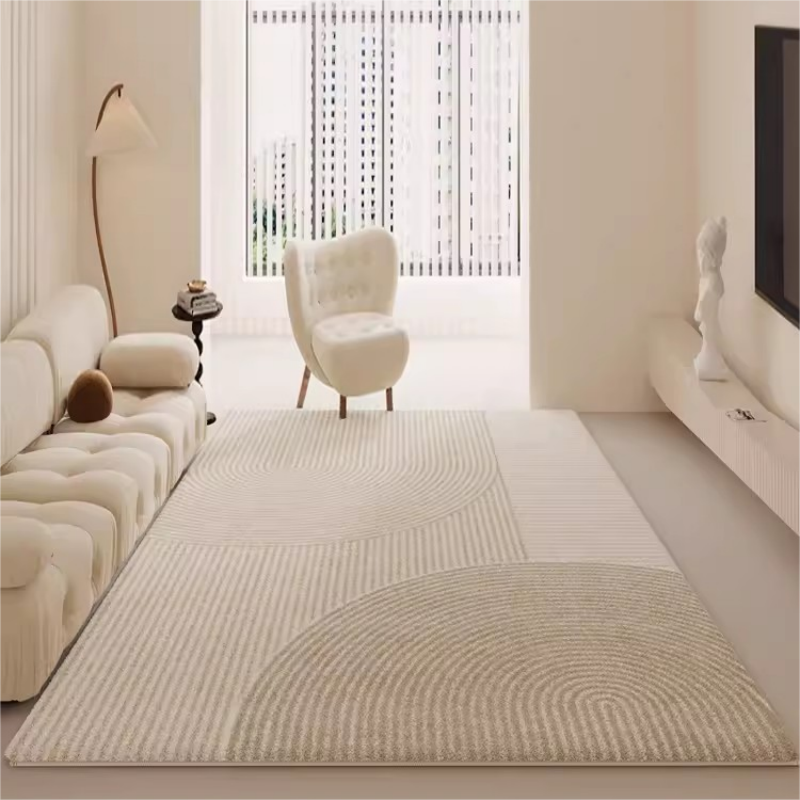 Home Office Rug - VIKAMA Licht Luxe Crème Stijl Flanel