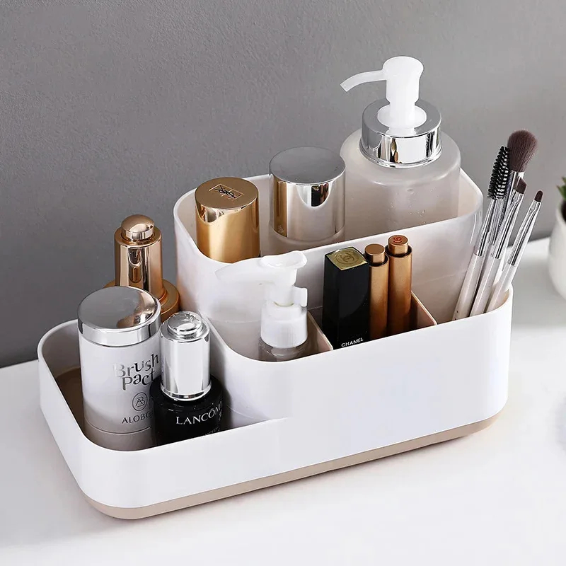 Home Office Desk With Drawers - Alles-in-één make-up opbergdoos met laden –