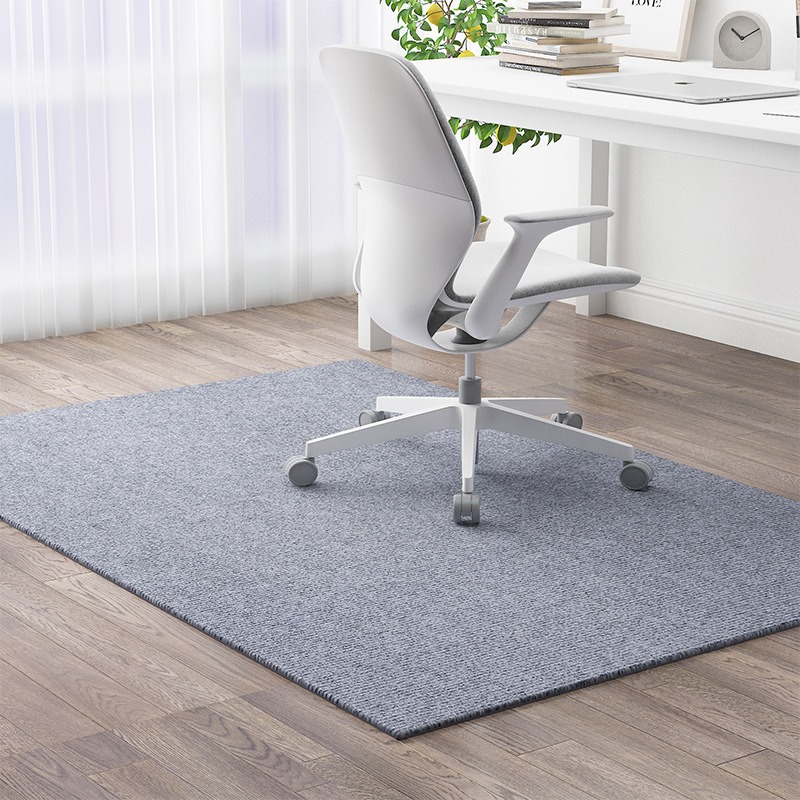 Home Office Rug - Grote antislip bureaustoelmat, duurzaam polyester vloerbeschermerkleed