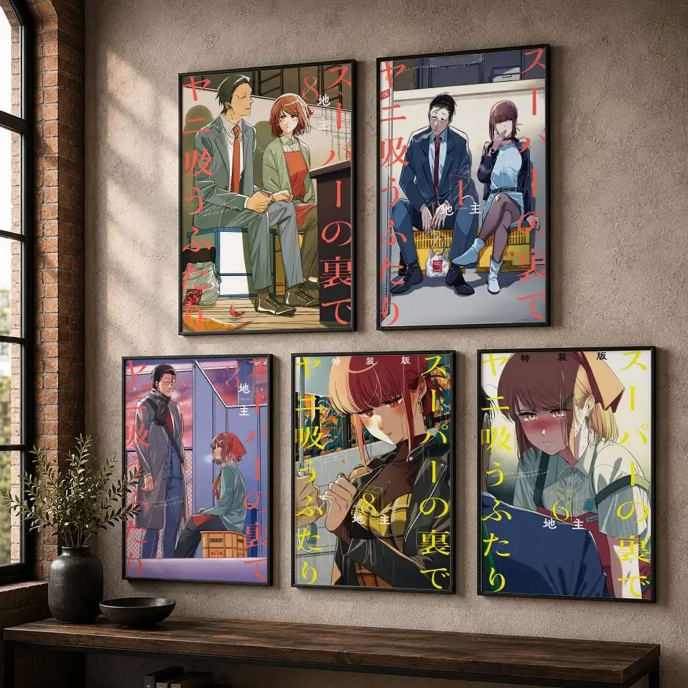 Home Office Romance - Romantiek Manga S-Roken Achter de supermarkt