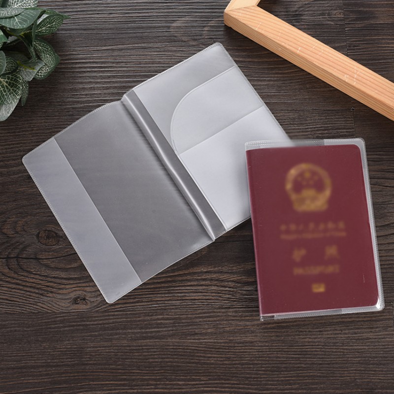 Home Office Passport - 2/4PCS paspoort beschermhoes transparant mat PVC-materiaal