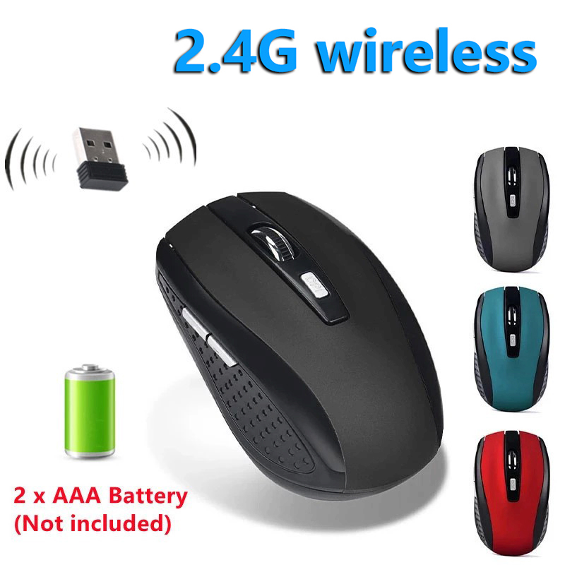Home Office Laptop - 2.4G Draadloze Muis Draagbare Ergonomie Muis