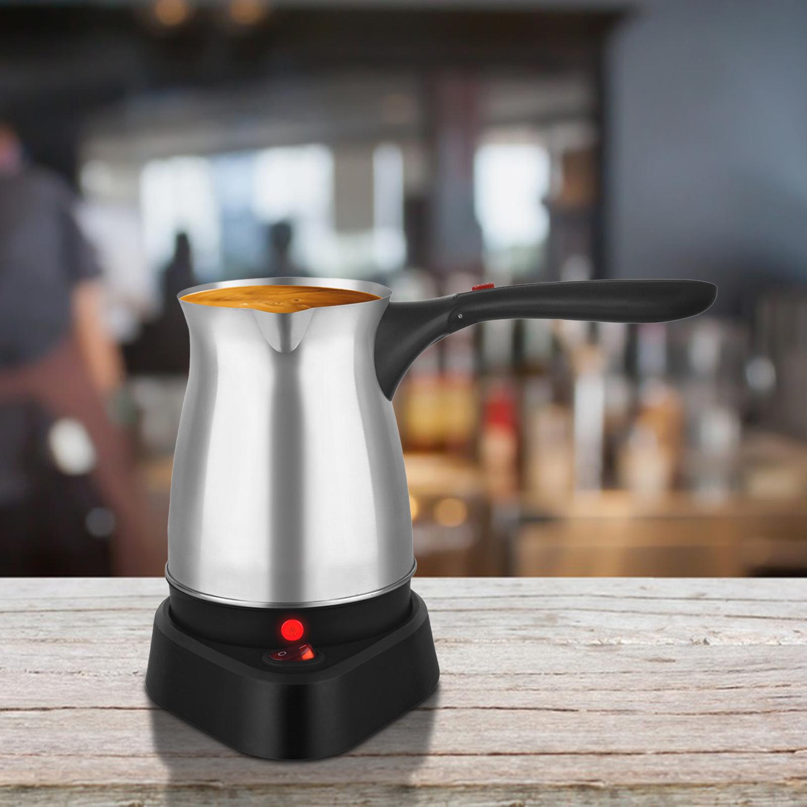 Home Office Moka - 500 ml elektrische Turkse koffiepot, multifunctioneel,