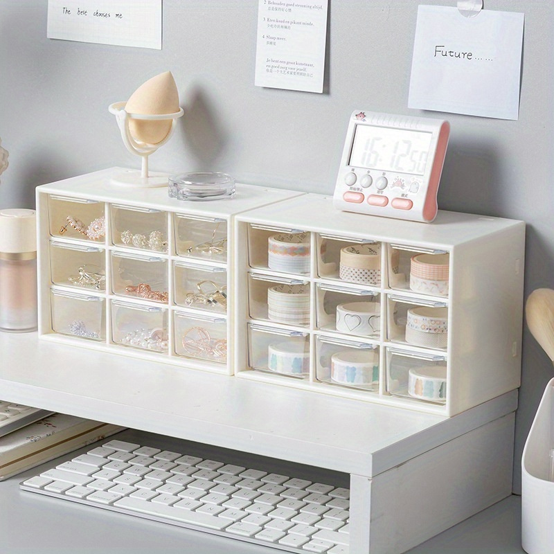 Home Office Desk With Drawers - organiserende doos creatieve opbergdoos met 9