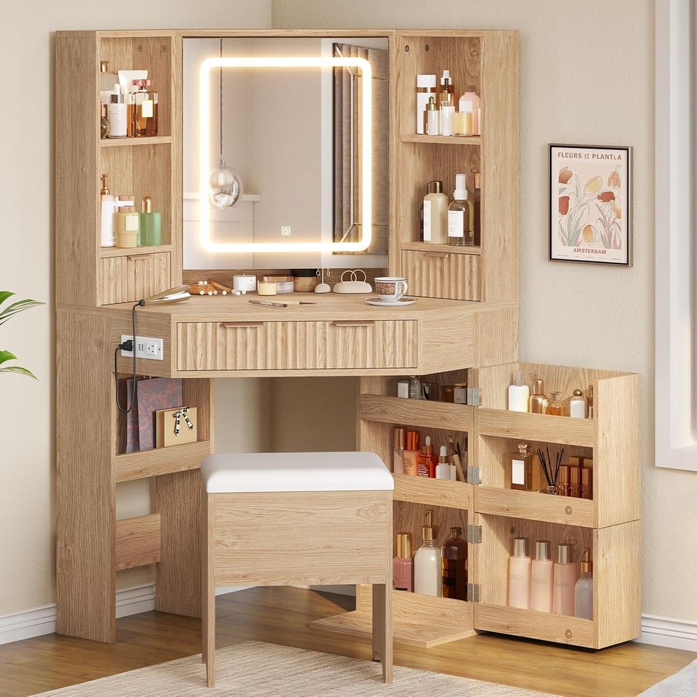 BTHST Kaptafel met verlichting - Desk Charging Station recensie en prijs