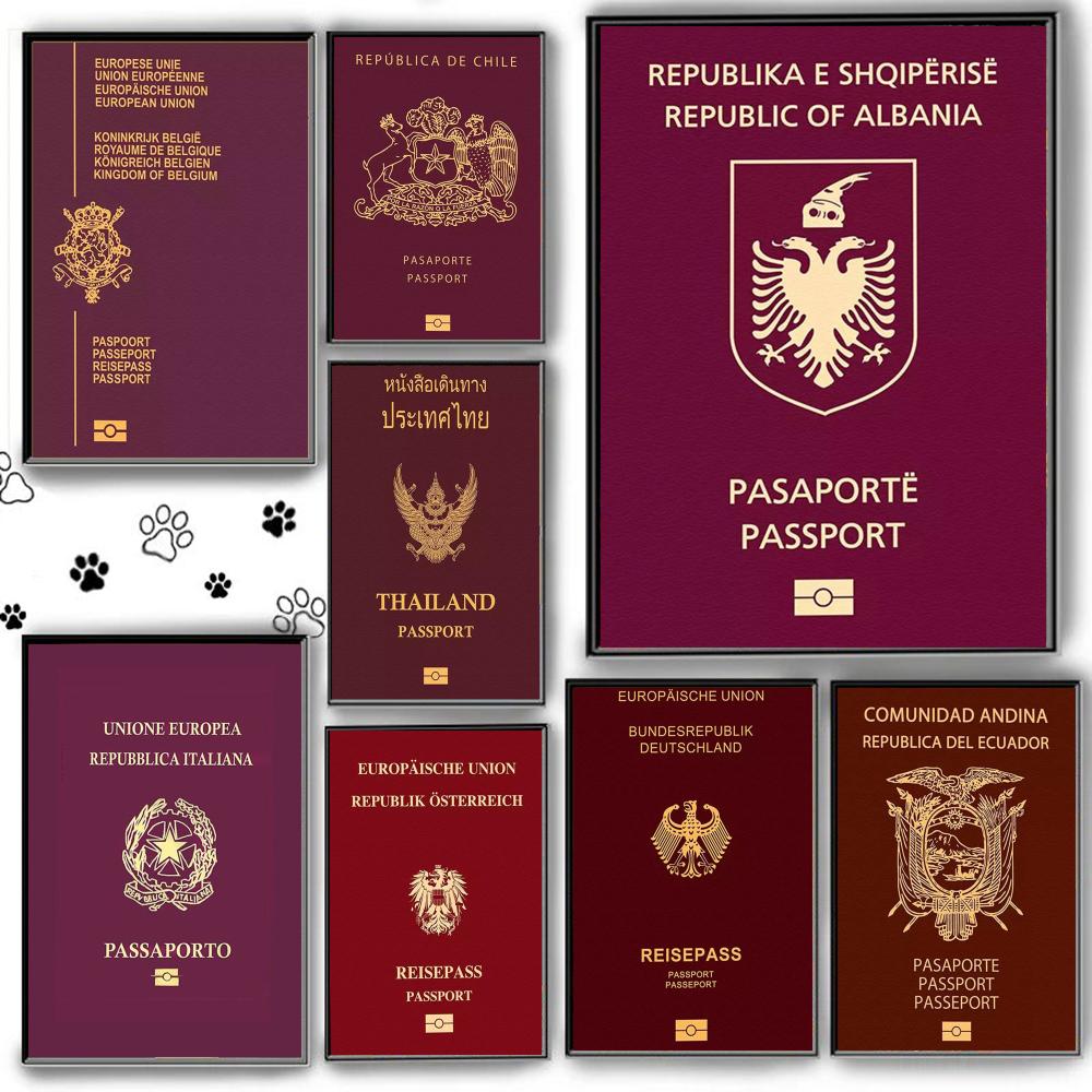 Red-background Passports Poste - Home Office Passport recensie en prijs