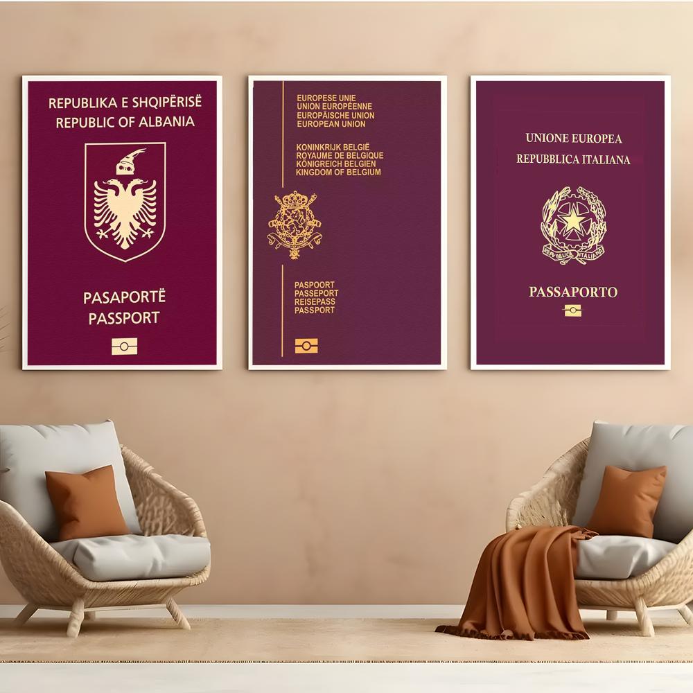 Red-background Passports Poste - Home Office Passport recensie en prijs
