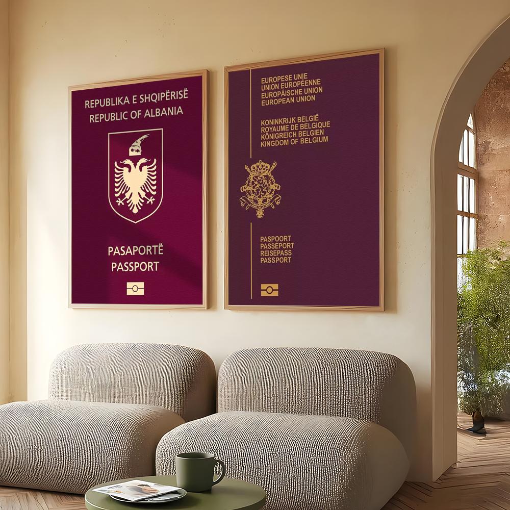 Red-background Passports Poste - Home Office Passport recensie en prijs
