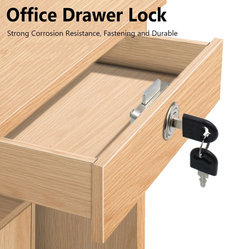 Strakke veiligheidssloten van  - Home Office Desk With Drawers recensie en prijs