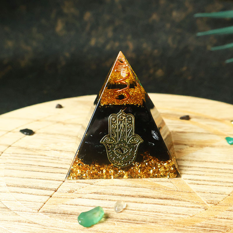 Hamsa Hand Hars Kristal Pirami - Home Office For recensie en prijs