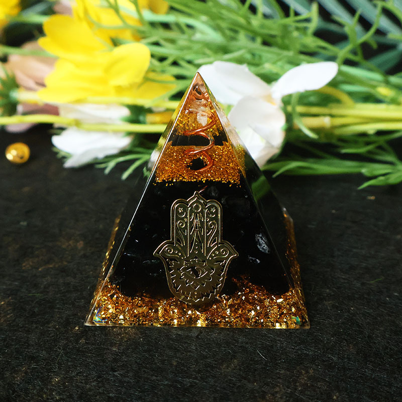 Hamsa Hand Hars Kristal Pirami - Home Office For recensie en prijs