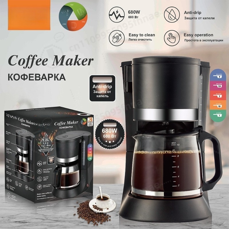 Koffiezetapparaat voor druppel - Home Office Moka recensie en prijs