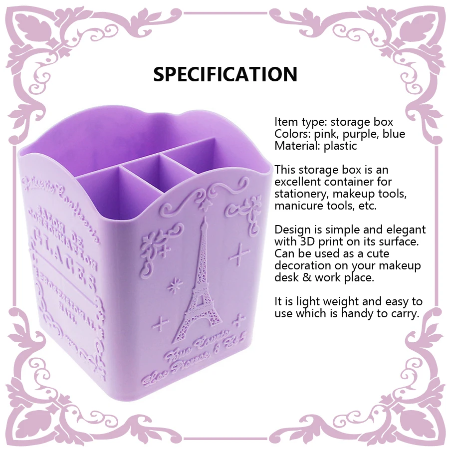 Nagelkunstborstelhouder met 4  - File Cabinet Drawer recensie en prijs