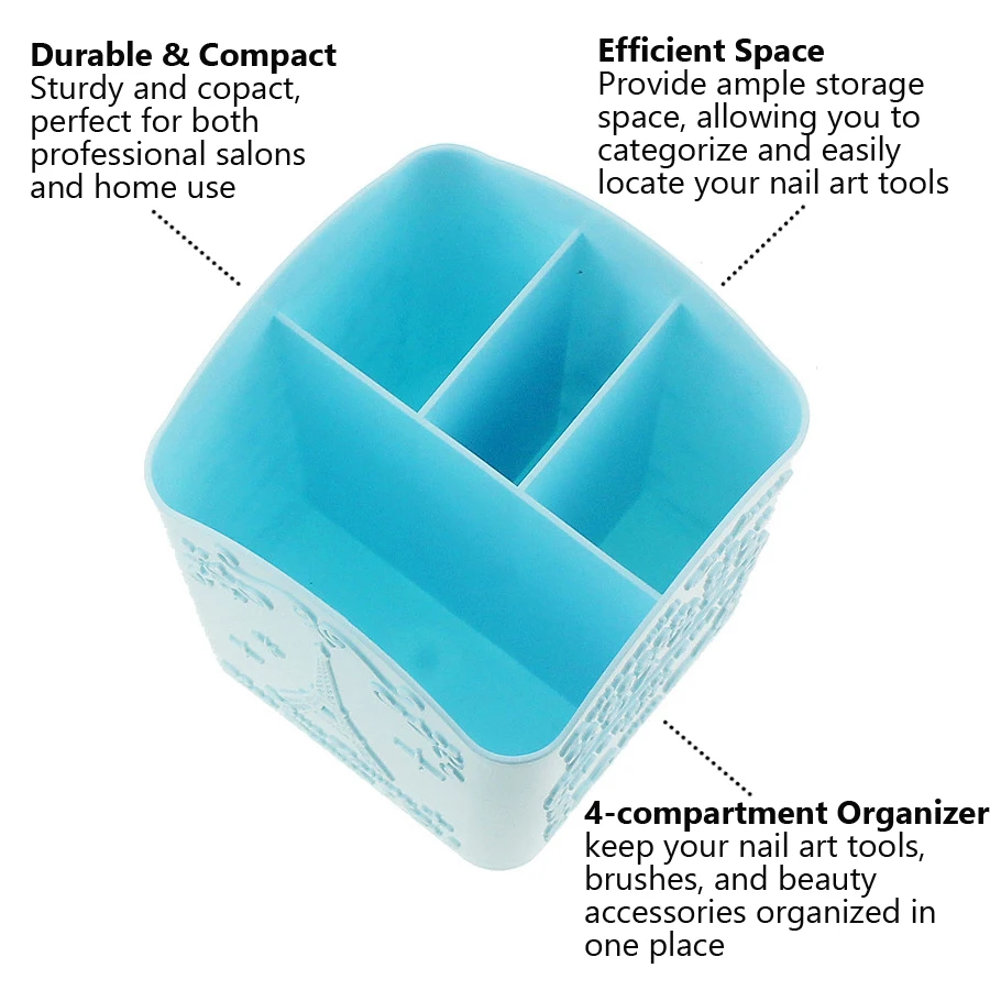 Nagelkunstborstelhouder met 4  - File Cabinet Drawer recensie en prijs