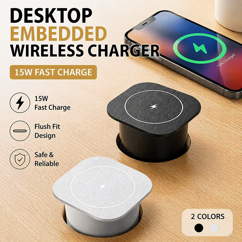 Ingebouwde bureau draadloze op - Desk Charging Station recensie en prijs