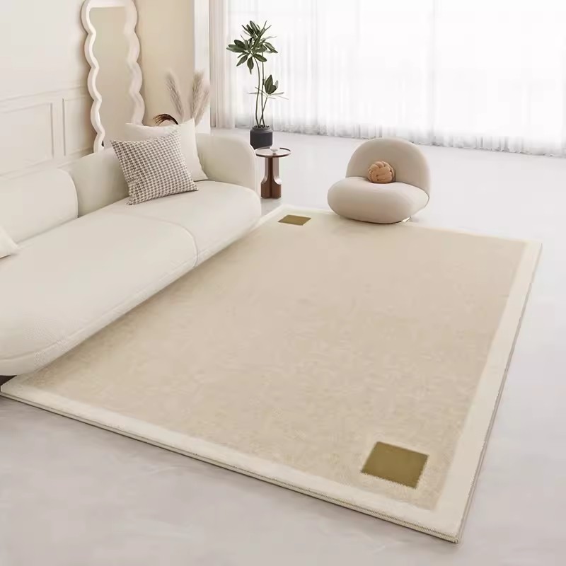 VIKAMA Licht Luxe Crème Stijl  - Home Office Rug recensie en prijs