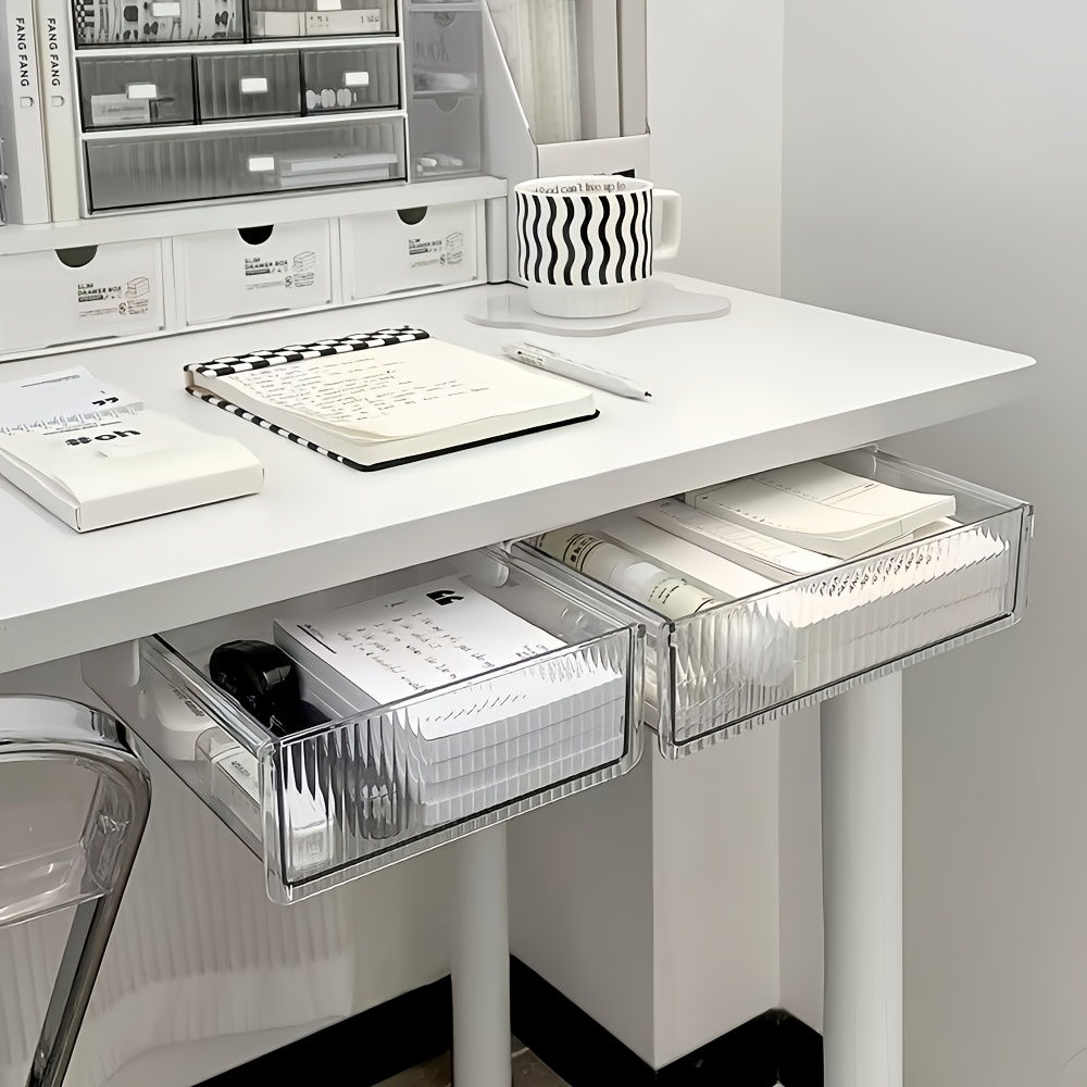 1 stuk transparante lade-organ - Home Office Desk With Drawers recensie en prijs