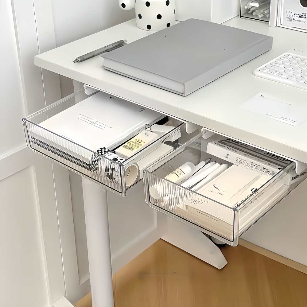 1 stuk transparante lade-organ - Home Office Desk With Drawers recensie en prijs