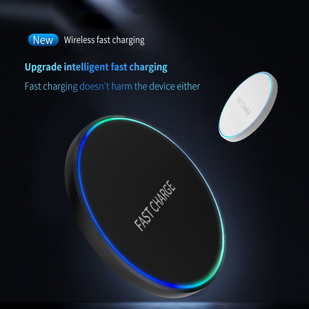Draadloze mini-oplader met LED - Desk Charging Station recensie en prijs
