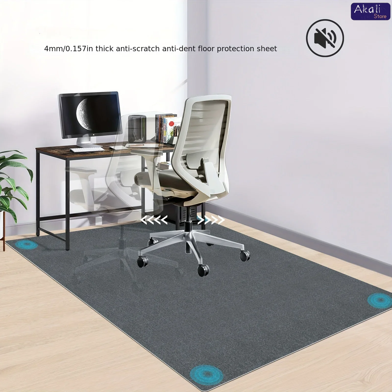 Groot formaat bureaustoelmat a - Home Office Rug recensie en prijs