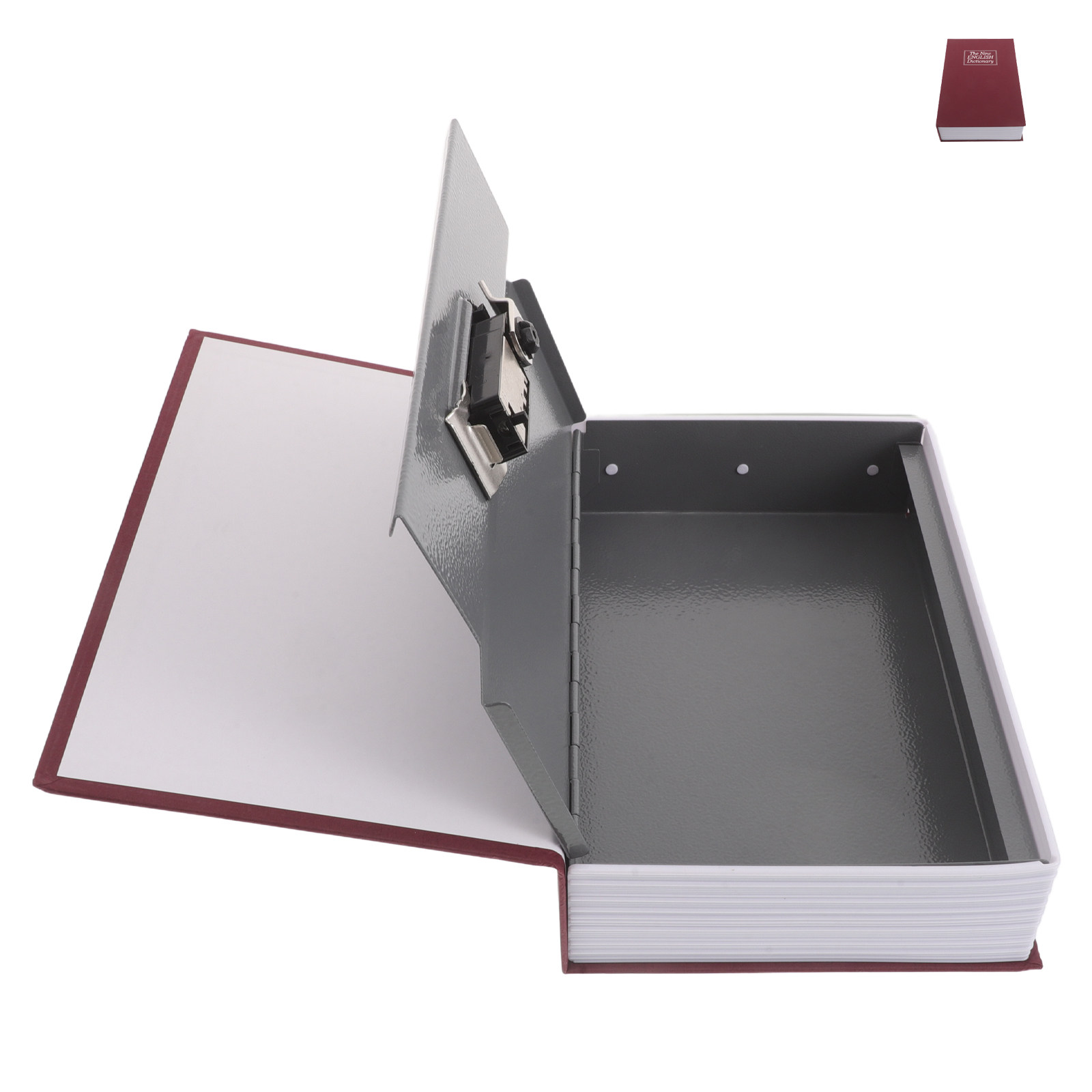Rode imitatie boekvormige klui - Home Office Passport recensie en prijs