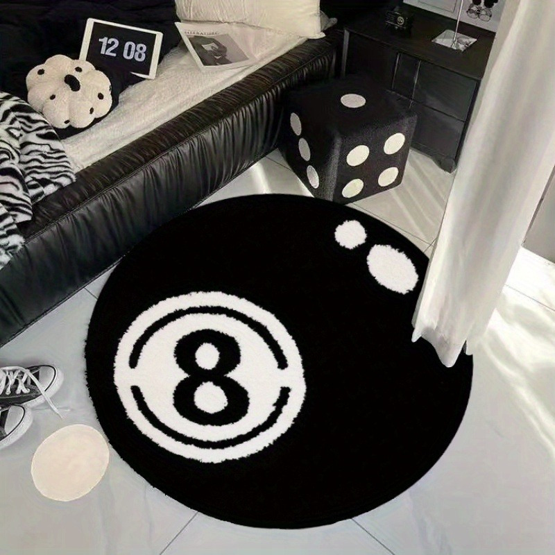 Achtballenpool Spel Sport Rond - Home Office Rug recensie en prijs