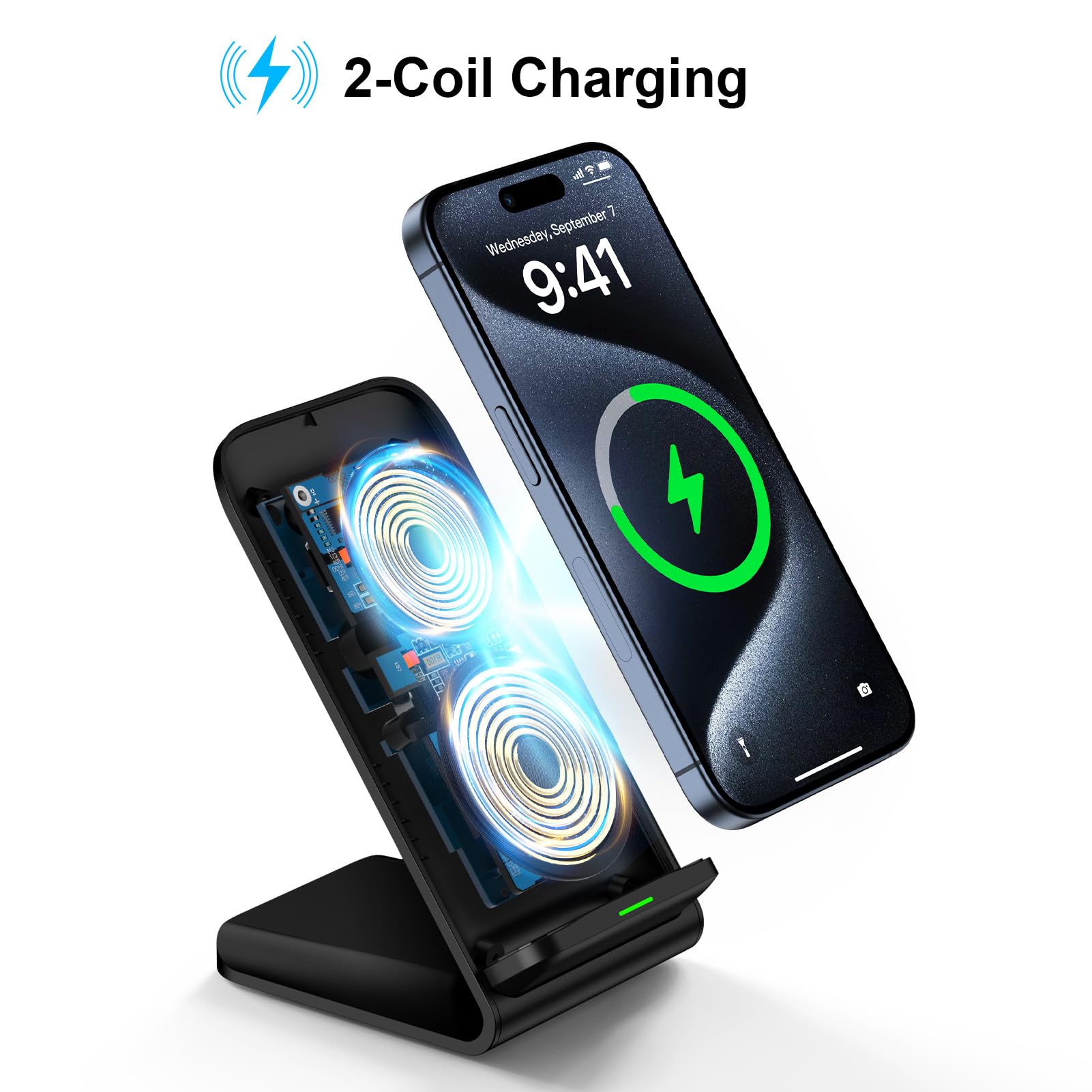 15W Draadloze Oplader Telefoon - Desk Charging Station recensie en prijs