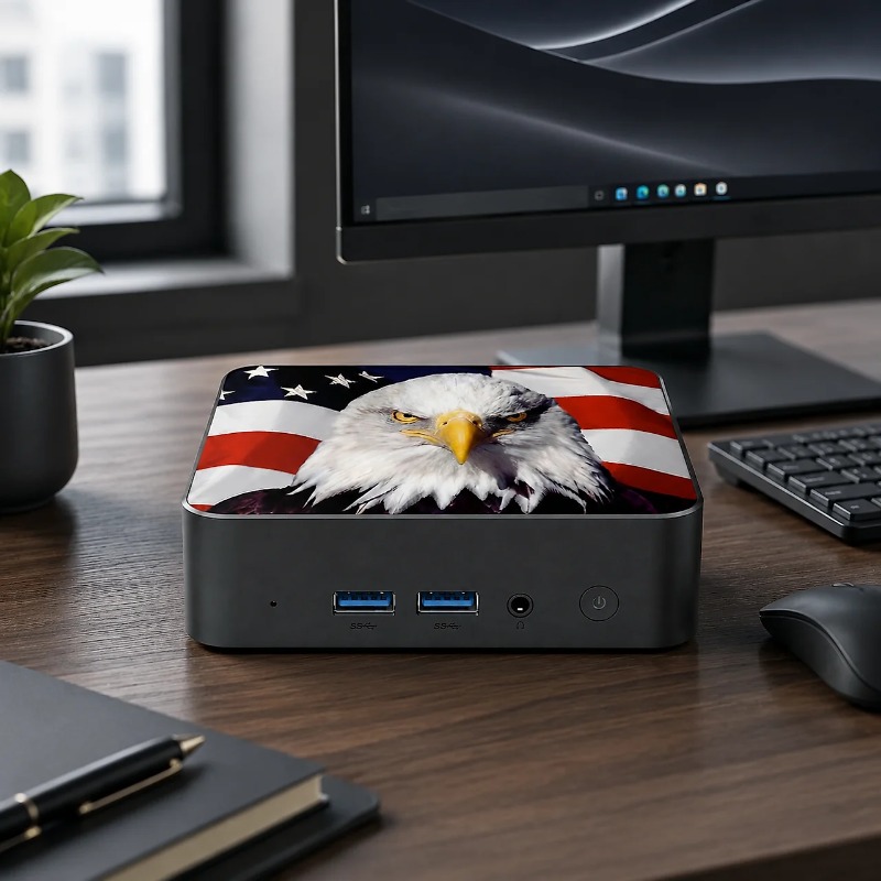 Nieuwe 2026 USA Canada Vlag Mi - Home Office Laptop recensie en prijs