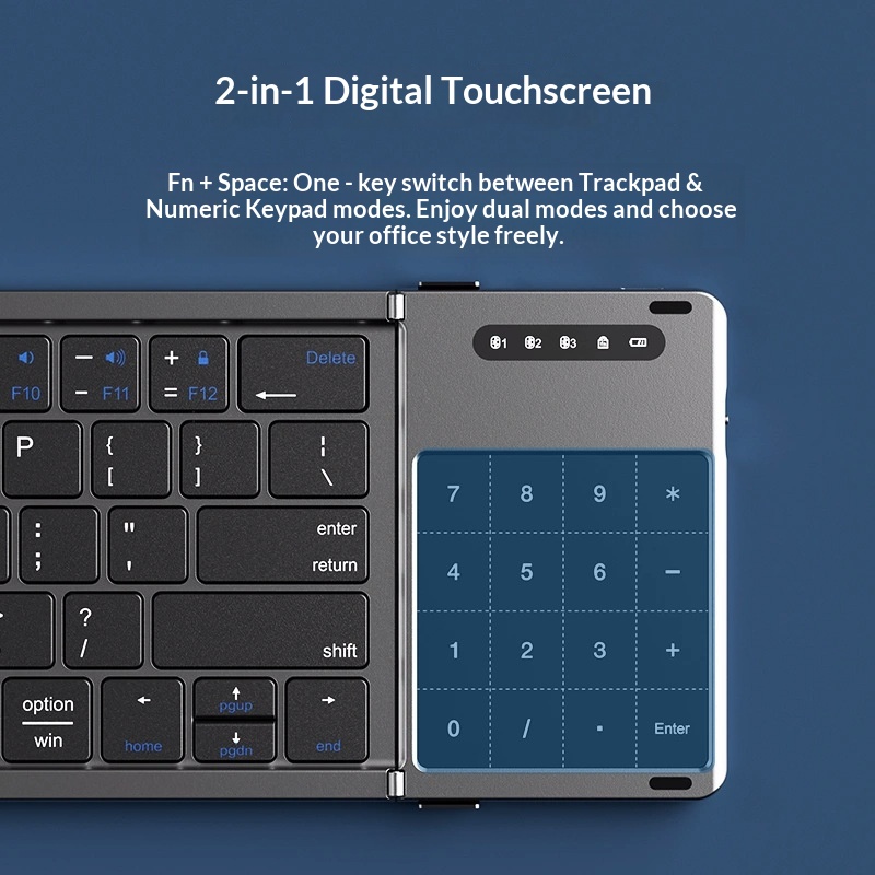 Mengzu Tri Fold draadloos Blue - Home Office Laptop recensie en prijs