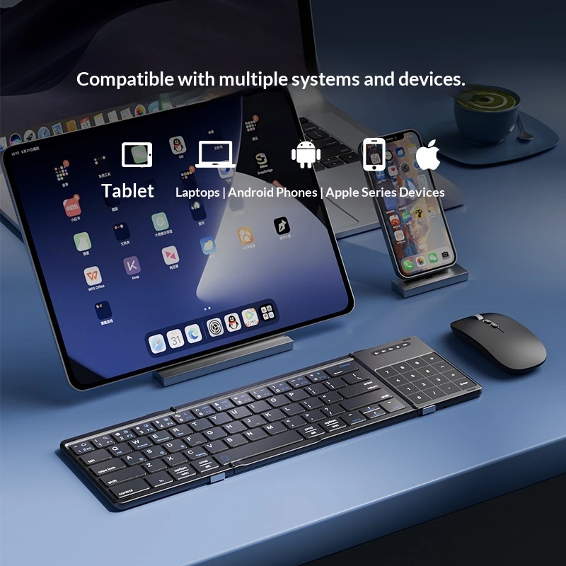Mengzu Tri Fold draadloos Blue - Home Office Laptop recensie en prijs
