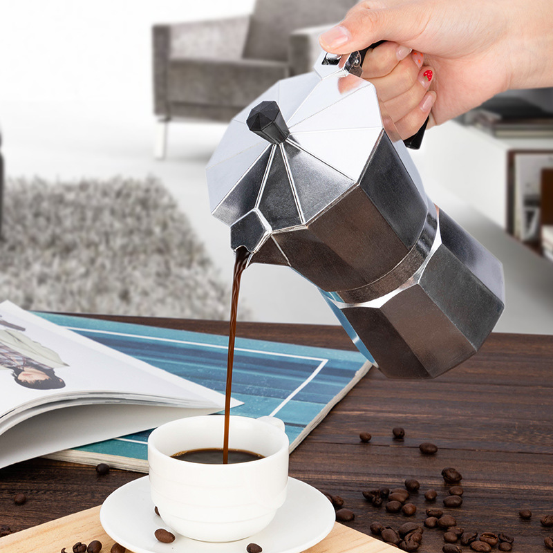 Aluminium Koffieketel Latte Pe - Home Office Moka recensie en prijs