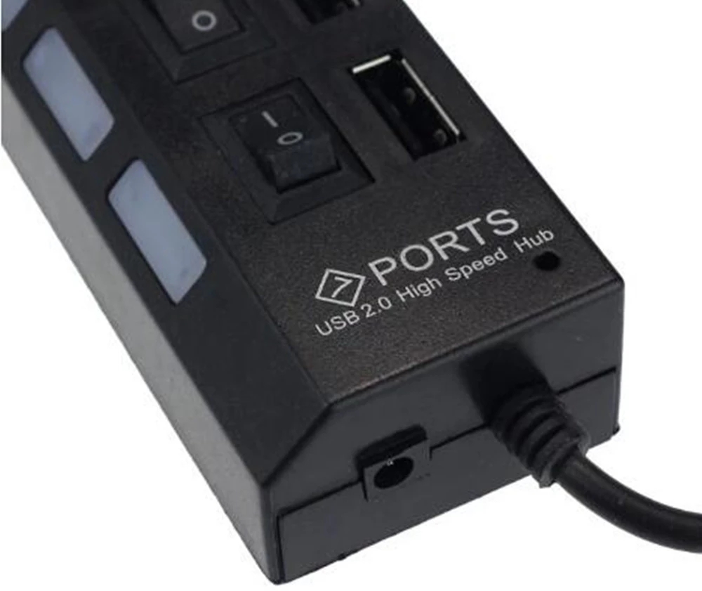 7-poorts USB 2.0 hubsplitter v - Home Office Laptop recensie en prijs