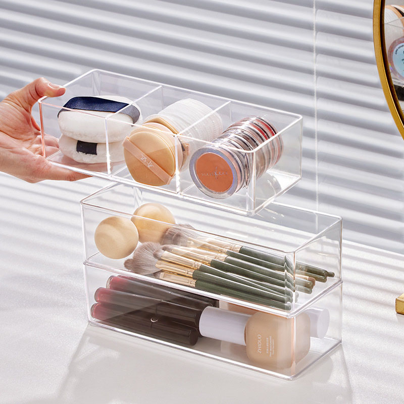 Acryl cosmetica opbergdoos voo - Home Office Desk With Drawers recensie en prijs