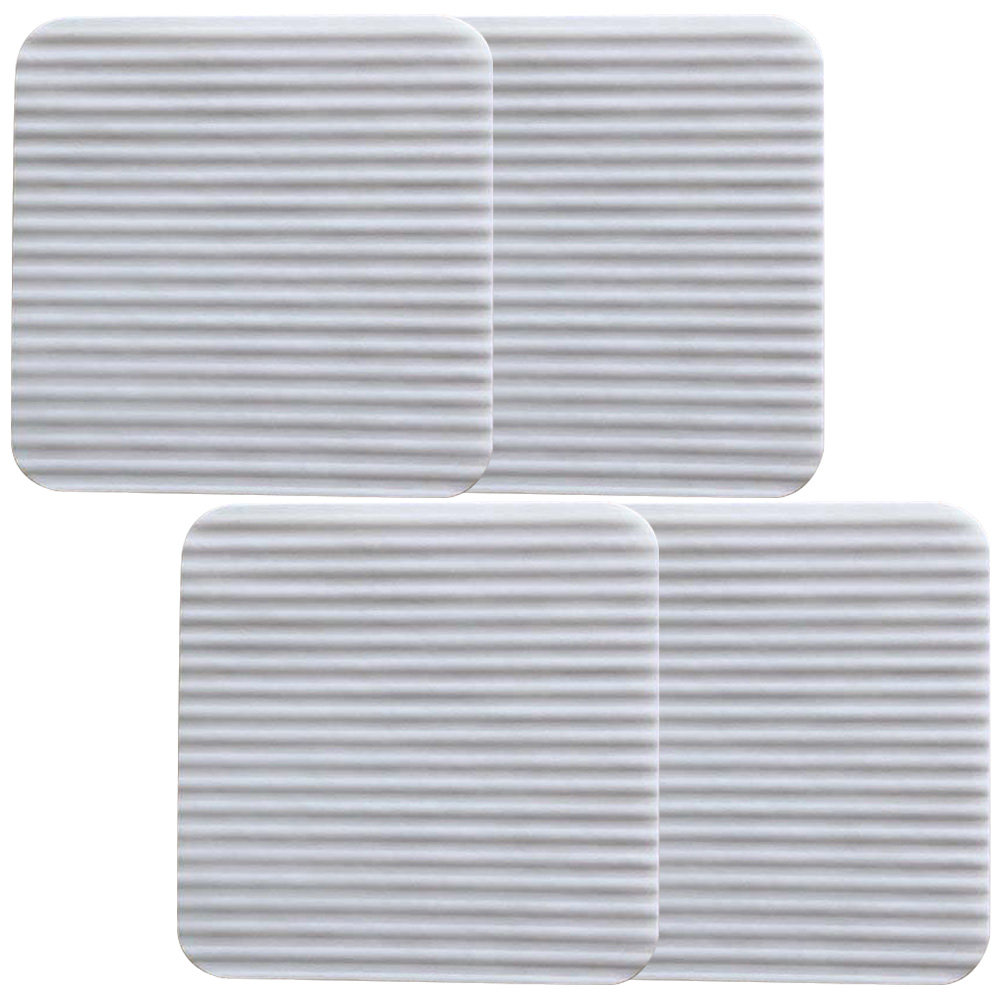 4 stuks eenvoudig aan te breng - Home Office Rug recensie en prijs