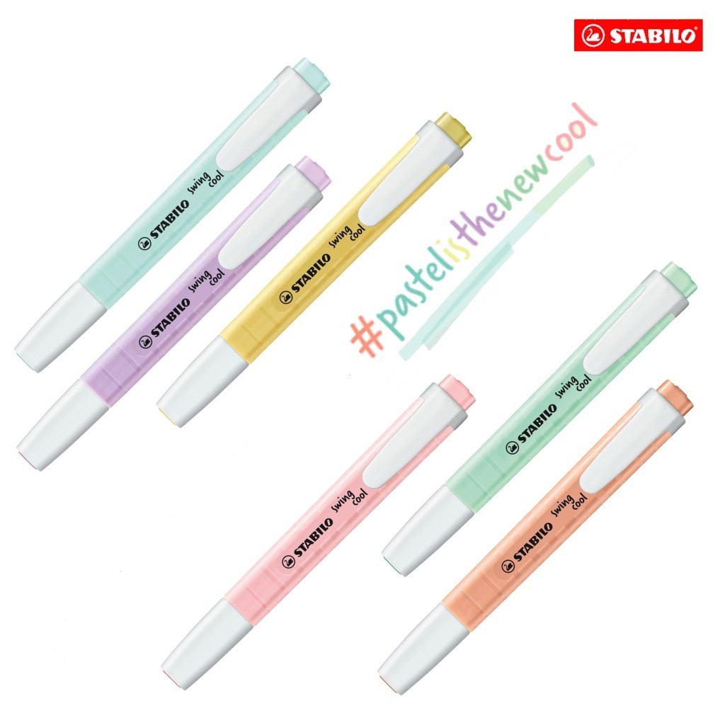 STABILO Swing Cool Pastel mark - Stabilo Marker Swing Cool recensie en prijs